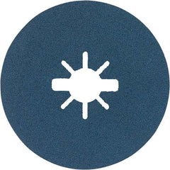 Bosch - Fiber Discs Disc Diameter (Inch): 4-1/2 Abrasive Material: Zirconia Alumina - Exact Industrial Supply