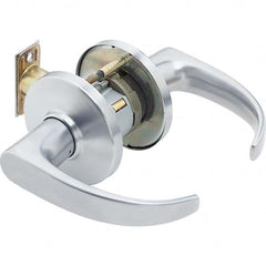 Best - Passage Lever Lockset for 1-3/4 to 2-1/8" Thick Doors - Exact Industrial Supply