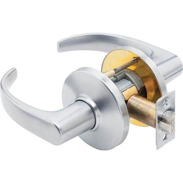 Best - Privacy Lever Lockset for 1-3/4 to 2-1/8" Thick Doors - Exact Industrial Supply
