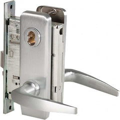 Best - Dormitory Lever Lockset for 1-3/4" Thick Doors - Exact Industrial Supply