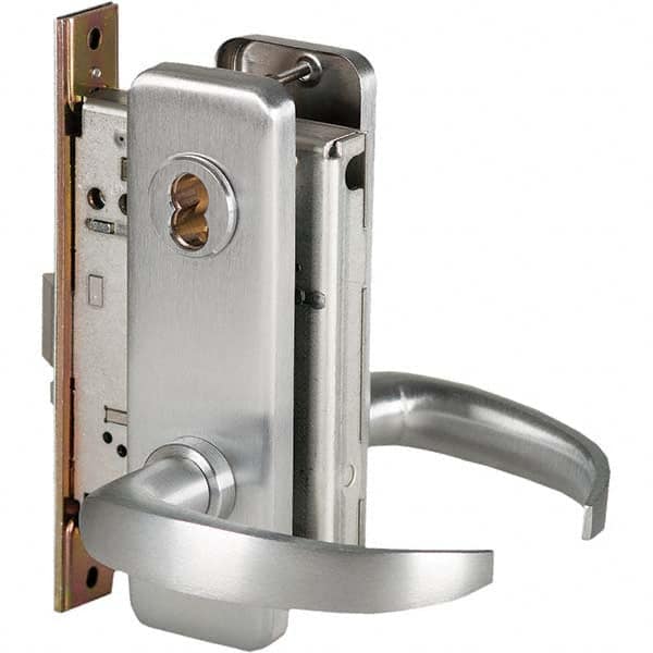 Best - Classroom Lever Lockset for 1-3/4" Thick Doors - Exact Industrial Supply