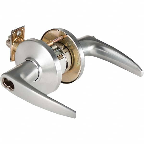 Best - Entrance Lever Lockset for 1-3/4 to 2-1/4" Thick Doors - Exact Industrial Supply