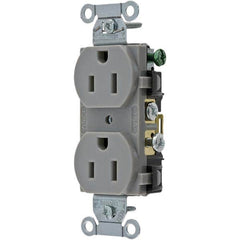 Bryant Electric - Straight Blade Receptacles Receptacle Type: Duplex Receptacle Grade: Commercial - Exact Industrial Supply