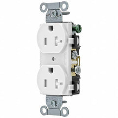 Bryant Electric - Straight Blade Receptacles Receptacle Type: Duplex Receptacle Grade: Commercial - Exact Industrial Supply