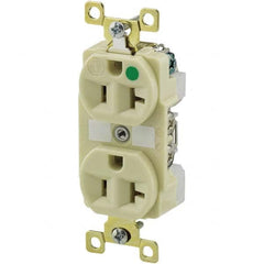 Bryant Electric - Straight Blade Receptacles Receptacle Type: Duplex Receptacle Grade: Hospital - Exact Industrial Supply