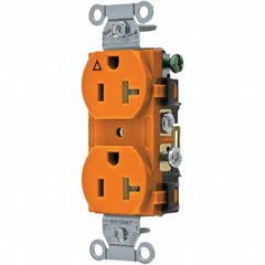 Bryant Electric - Straight Blade Receptacles Receptacle Type: Duplex Receptacle Grade: Commercial - Exact Industrial Supply