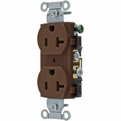 Bryant Electric - Straight Blade Receptacles Receptacle Type: Duplex Receptacle Grade: Commercial - Exact Industrial Supply