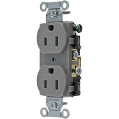 Bryant Electric - Straight Blade Receptacles Receptacle Type: Duplex Receptacle Grade: Commercial - Exact Industrial Supply