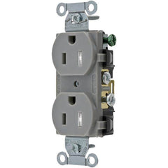 Bryant Electric - Straight Blade Receptacles Receptacle Type: Duplex Receptacle Grade: Commercial - Exact Industrial Supply