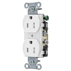 Bryant Electric - Straight Blade Receptacles Receptacle Type: Duplex Receptacle Grade: Commercial - Exact Industrial Supply