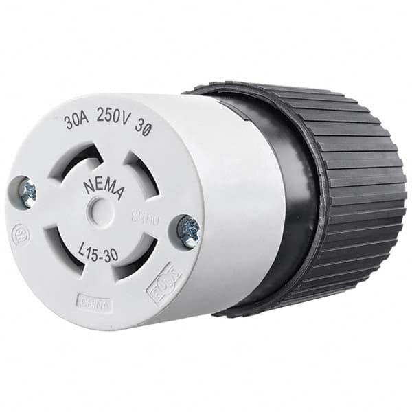 Bryant Electric - Twist Lock Plugs & Connectors Connector Type: Connector Grade: Industrial - Exact Industrial Supply