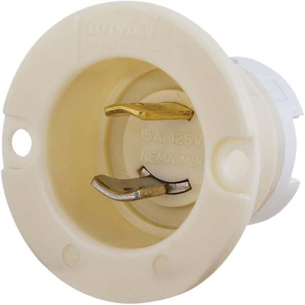 Bryant Electric - Twist Lock Plugs & Connectors Connector Type: Inlet Grade: Industrial - Exact Industrial Supply