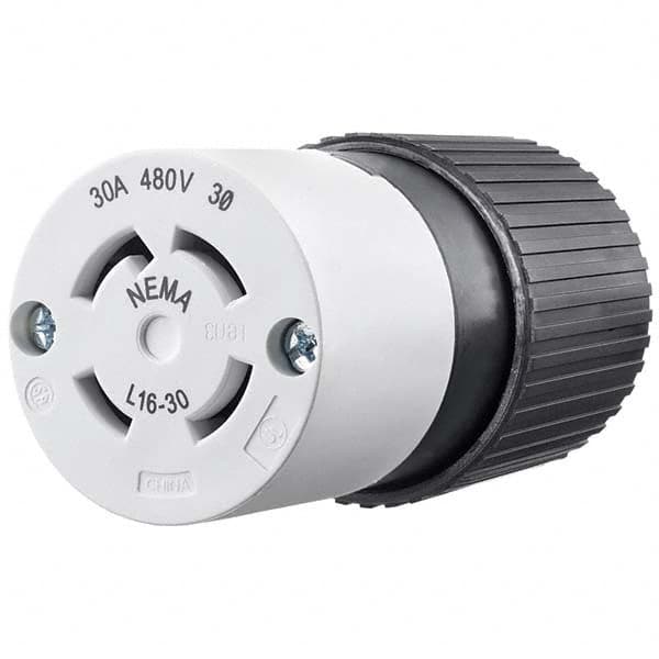 Bryant Electric - Twist Lock Plugs & Connectors Connector Type: Connector Grade: Industrial - Exact Industrial Supply