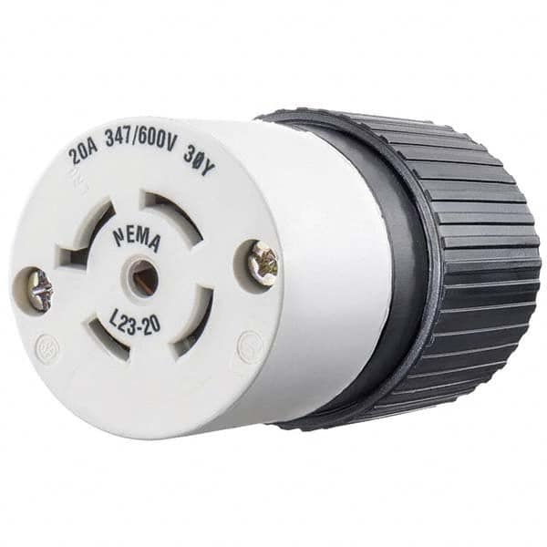 Bryant Electric - Twist Lock Plugs & Connectors Connector Type: Connector Grade: Industrial - Exact Industrial Supply