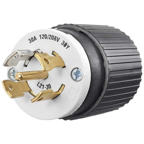 Bryant Electric - Twist Lock Plugs & Connectors Connector Type: Plug Grade: Industrial - Exact Industrial Supply
