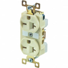 Bryant Electric - Straight Blade Receptacles Receptacle Type: Duplex Receptacle Grade: Industrial - Exact Industrial Supply