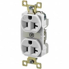 Bryant Electric - Straight Blade Receptacles Receptacle Type: Duplex Receptacle Grade: Industrial - Exact Industrial Supply