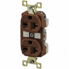 Bryant Electric - Straight Blade Receptacles Receptacle Type: Duplex Receptacle Grade: Industrial - Exact Industrial Supply