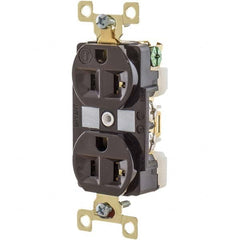 Bryant Electric - Straight Blade Receptacles Receptacle Type: Duplex Receptacle Grade: Industrial - Exact Industrial Supply