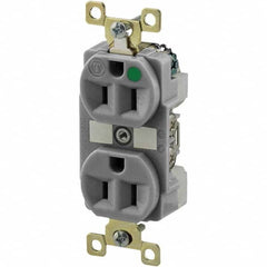 Bryant Electric - Straight Blade Receptacles Receptacle Type: Duplex Receptacle Grade: Hospital - Exact Industrial Supply