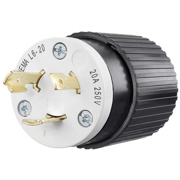 Bryant Electric - Twist Lock Plugs & Connectors Connector Type: Plug Grade: Industrial - Exact Industrial Supply