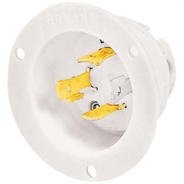 Bryant Electric - Twist Lock Plugs & Connectors Connector Type: Inlet Grade: Industrial - Exact Industrial Supply