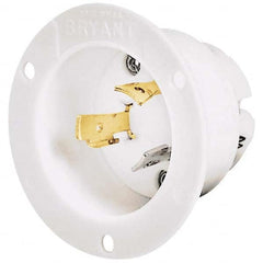 Bryant Electric - Twist Lock Plugs & Connectors Connector Type: Inlet Grade: Industrial - Exact Industrial Supply