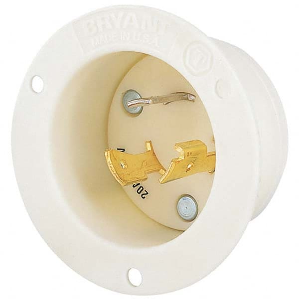 Bryant Electric - Twist Lock Plugs & Connectors Connector Type: Inlet Grade: Industrial - Exact Industrial Supply