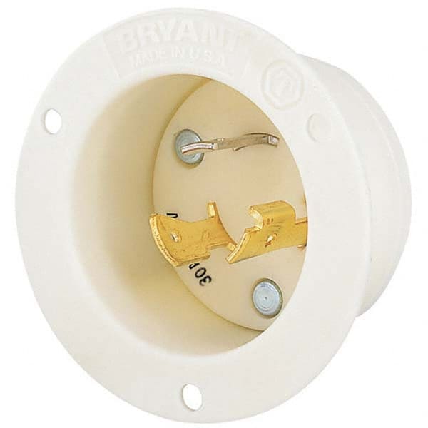 Bryant Electric - Twist Lock Plugs & Connectors Connector Type: Inlet Grade: Industrial - Exact Industrial Supply