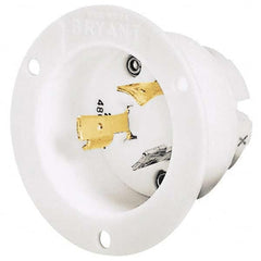 Bryant Electric - Twist Lock Plugs & Connectors Connector Type: Inlet Grade: Industrial - Exact Industrial Supply