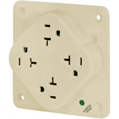 Bryant Electric - Straight Blade Receptacles Receptacle Type: Fourplex Receptacle Grade: Hospital - Exact Industrial Supply