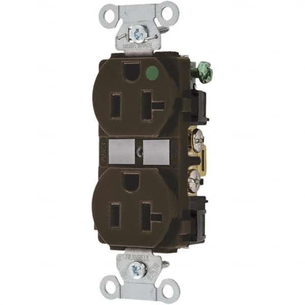 Bryant Electric - Straight Blade Receptacles Receptacle Type: Duplex Receptacle Grade: Hospital - Exact Industrial Supply