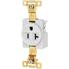 Bryant Electric - Straight Blade Receptacles Receptacle Type: Single Receptacle Grade: Industrial - Exact Industrial Supply