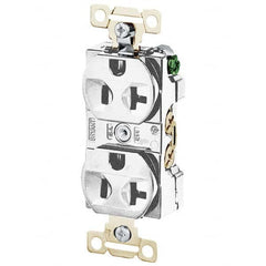 Bryant Electric - Straight Blade Receptacles Receptacle Type: Duplex Receptacle Grade: Industrial - Exact Industrial Supply