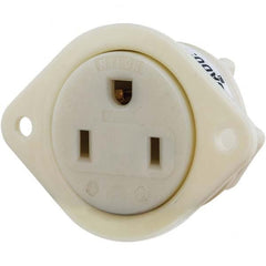 Bryant Electric - Straight Blade Receptacles Receptacle Type: Flanged Receptacle Grade: Industrial - Exact Industrial Supply