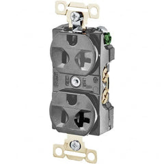 Bryant Electric - Straight Blade Receptacles Receptacle Type: Duplex Receptacle Grade: Industrial - Exact Industrial Supply