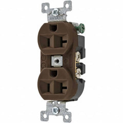 Bryant Electric - Straight Blade Receptacles Receptacle Type: Duplex Receptacle Grade: Specification - Exact Industrial Supply