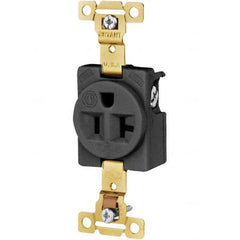 Bryant Electric - Straight Blade Receptacles Receptacle Type: Single Receptacle Grade: Industrial - Exact Industrial Supply