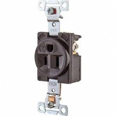 Bryant Electric - Straight Blade Receptacles Receptacle Type: Single Receptacle Grade: Industrial - Exact Industrial Supply