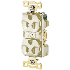 Bryant Electric - Straight Blade Receptacles Receptacle Type: Duplex Receptacle Grade: Industrial - Exact Industrial Supply