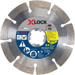 Bosch - Wet & Dry-Cut Saw Blades Blade Diameter (Inch): 4-1/2 Blade Material: Diamond-Tipped - Exact Industrial Supply