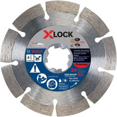 Bosch - Wet & Dry-Cut Saw Blades Blade Diameter (Inch): 4-1/2 Blade Material: Diamond-Tipped - Exact Industrial Supply