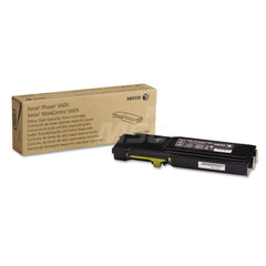 Xerox - Office Machine Supplies & Accessories; Office Machine/Equipment Accessory Type: Toner Cartridge ; For Use With: Phaser 6600; WorkCentre 6605 ; Color: Yellow - Exact Industrial Supply