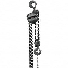 Jet - 6,000 Lb Capacity, 40' Lift Height, Manual Chain Hoist - Exact Industrial Supply