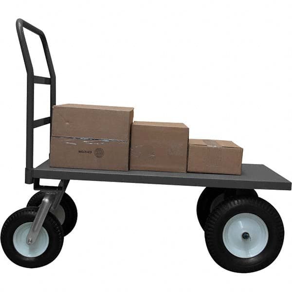 Durham - 2,500 Lb Capacity Steel Platform Truck - Exact Industrial Supply