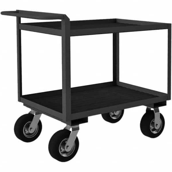 Durham - 1,500 Lb Capacity, 30-1/4" Wide x 54-1/4" Long x 37-7/8" High Mobile Cart - Exact Industrial Supply