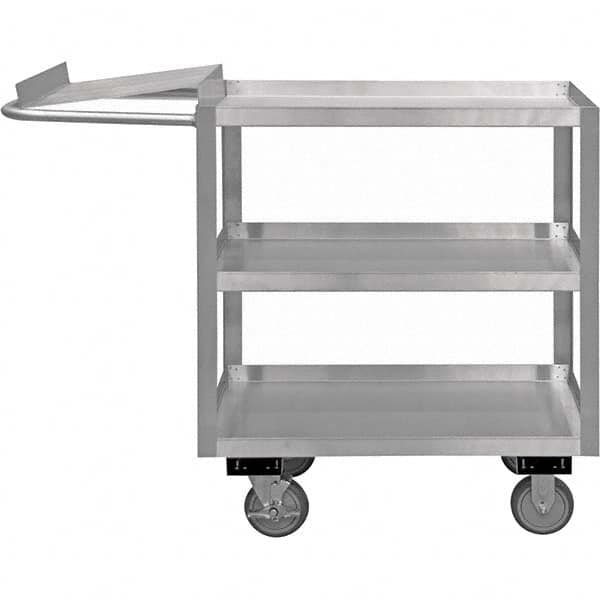 Durham - 1,200 Lb Capacity, 18-1/8" Wide x 45" Long x 39" High Mobile Cart - Exact Industrial Supply