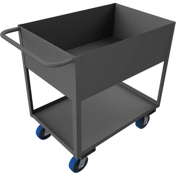 Durham - 3,600 Lb Capacity, 24-1/4" Wide x 42-1/4" Long x 39" High Mobile Cart - Exact Industrial Supply