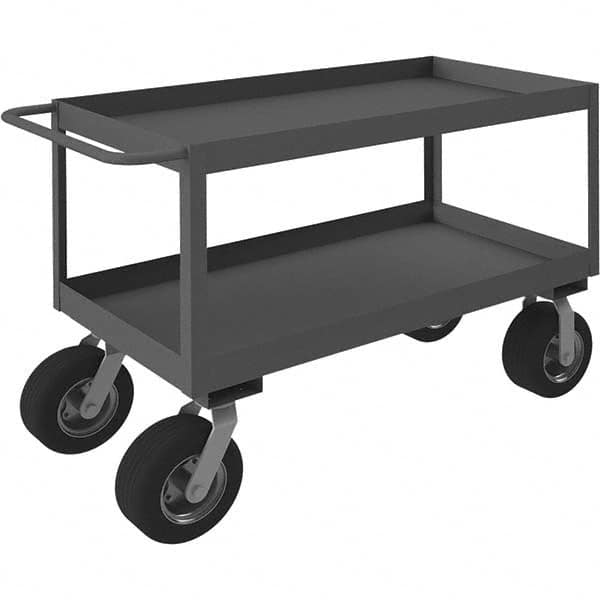 Durham - 1,200 Lb Capacity, 24-1/4" Wide x 54-1/4" Long x 36" High Service Cart - Exact Industrial Supply