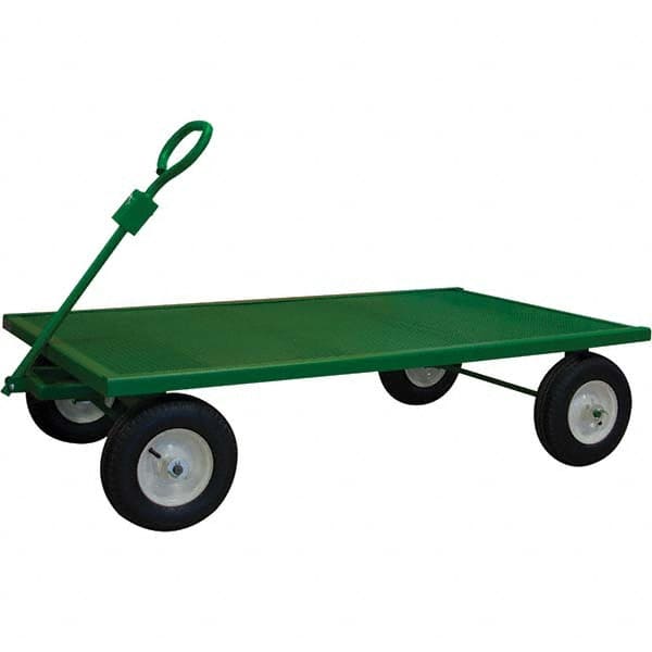 Durham - 1,200 Lb Capacity 5th Wheel Platform Wagon - Exact Industrial Supply